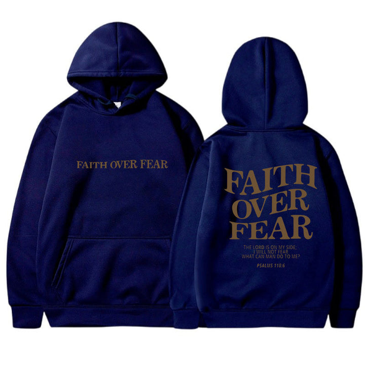 Damen Hoodie mit inspirierendem Schriftzug und bequemer Passform Drune