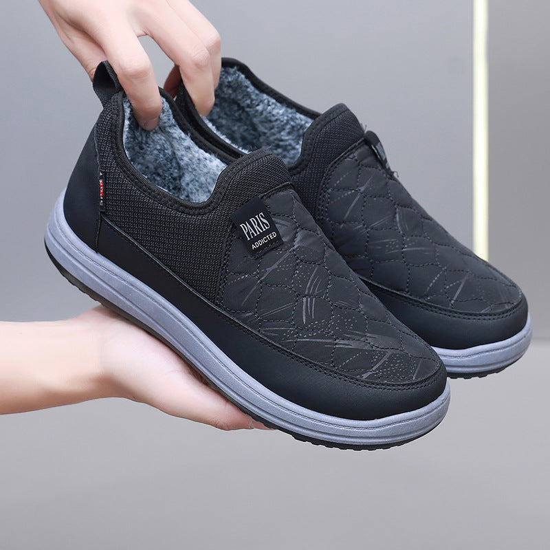 Damen Warmgefütterte Slip-On Freizeitschuhe Drune