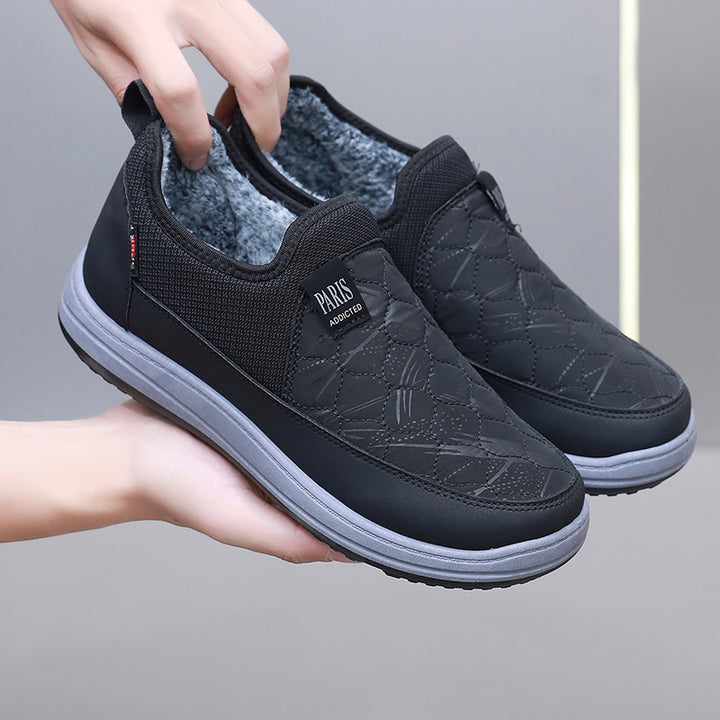 Damen Warmgefütterte Slip-On Freizeitschuhe Drune
