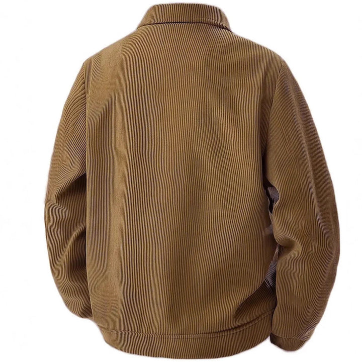 Herren nan Cordjacke im klassischen Arbeiterjacken-Schnitt mit Druckknöpfen und Brusttaschen Drune