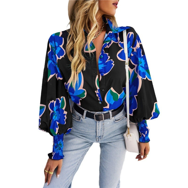 Damen Oversized Karo-Hemd mit Rüschendetails Drune