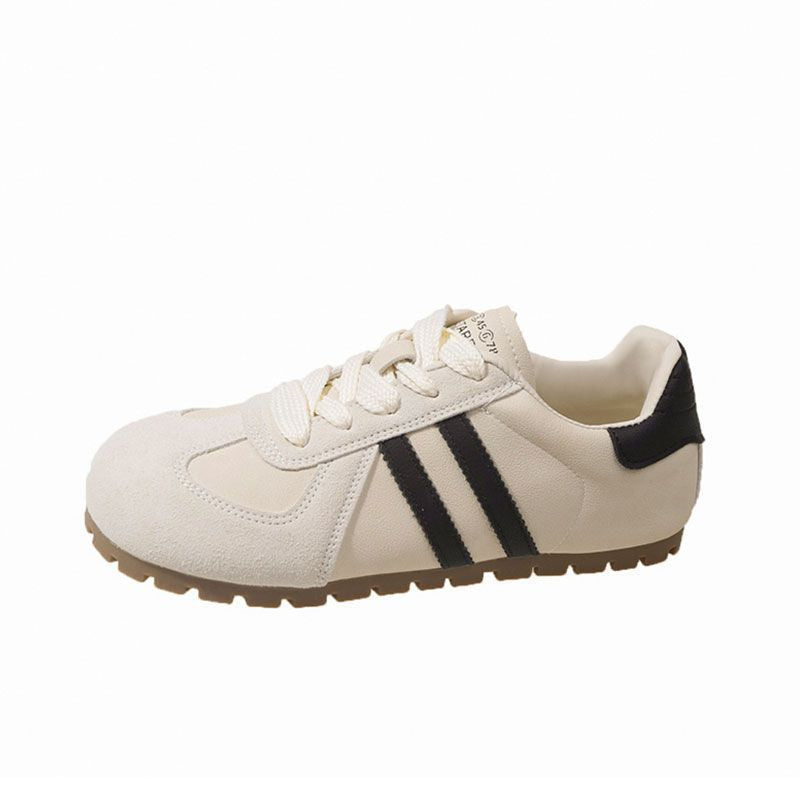 Damen Retro-inspirierte Wildledersneaker mit sportlichem Profil Drune