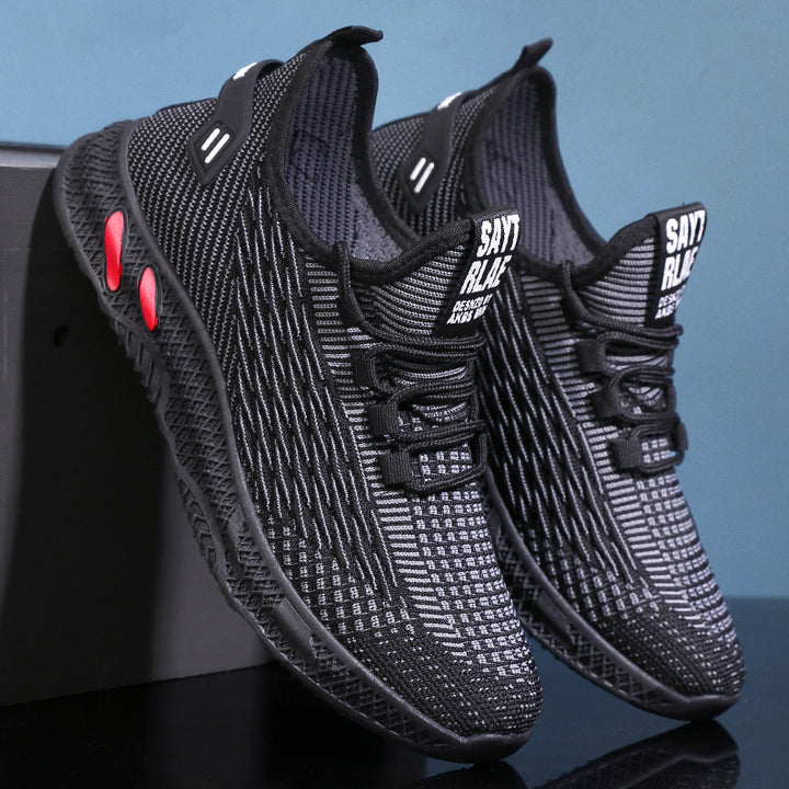 Damen Ultra-Leichte Fitness-Sneaker mit atmungsaktivem Mesh-Obermaterial und flexibler Sohle Drune