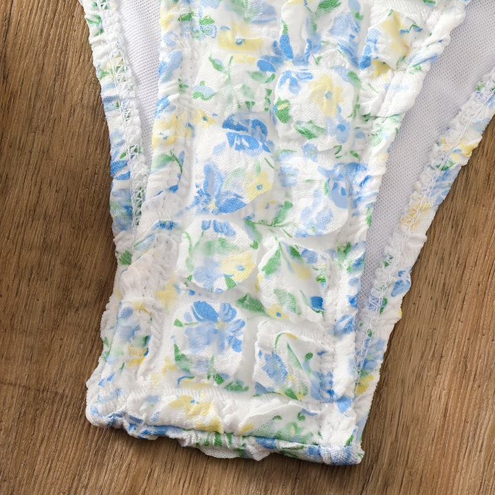Damen Bikini-Set mit elegantem Blumendesign Drune