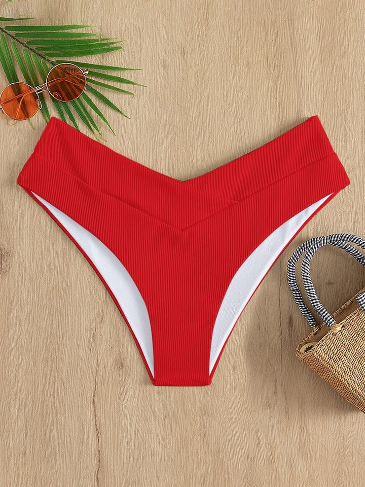Damen Hochgeschnittenes Bikini-Höschen Drune