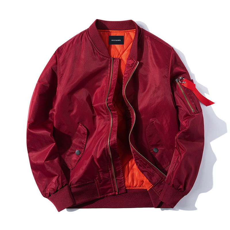 Herren  Heritage gesteppte Utility Bomberjacke mit Reißverschluss am Ärmel Drune