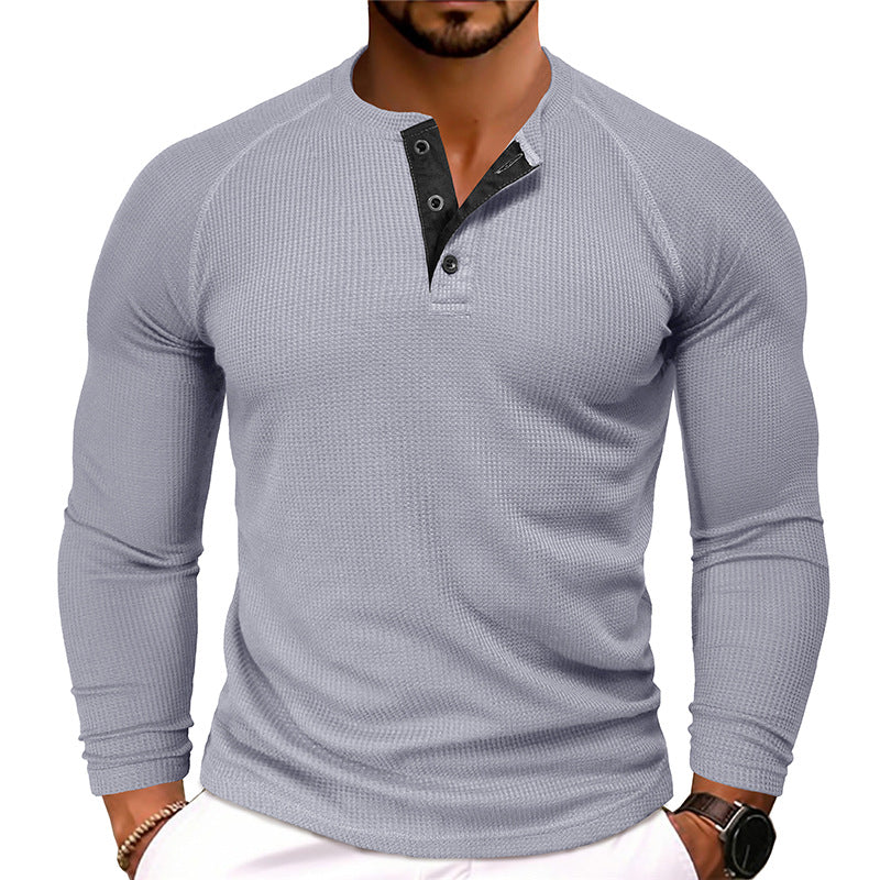 Herren Langarmhemd Drune