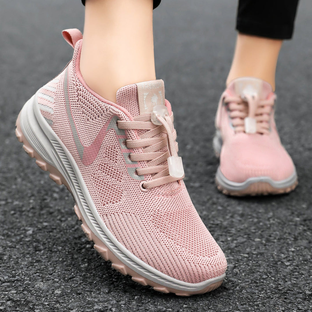 Damen Leichte Mesh-Laufschuhe mit flexibler Sohle Drune