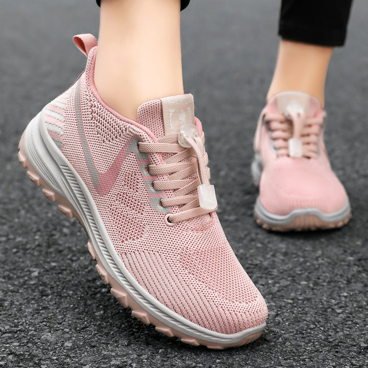 Damen Leichte Mesh-Laufschuhe mit flexibler Sohle Drune
