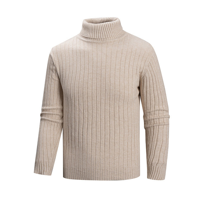 Herren Strickpullover mit Stehkragen Drune