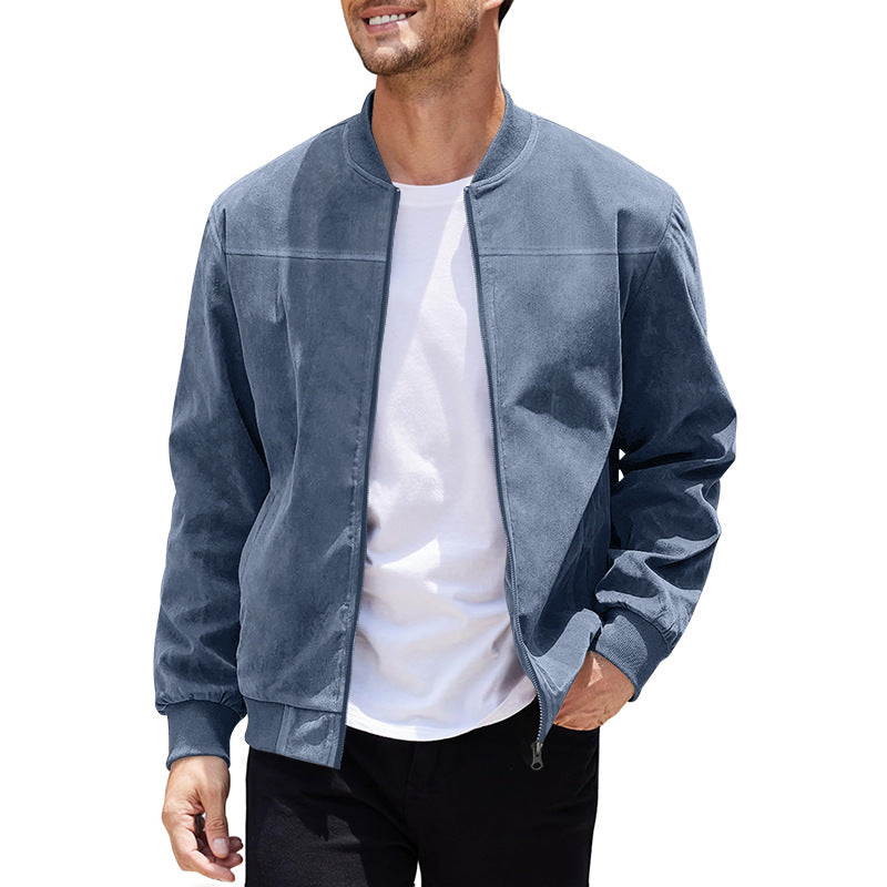 Herren stylische Bomberjacke mit sportlichem Schnitt Drune