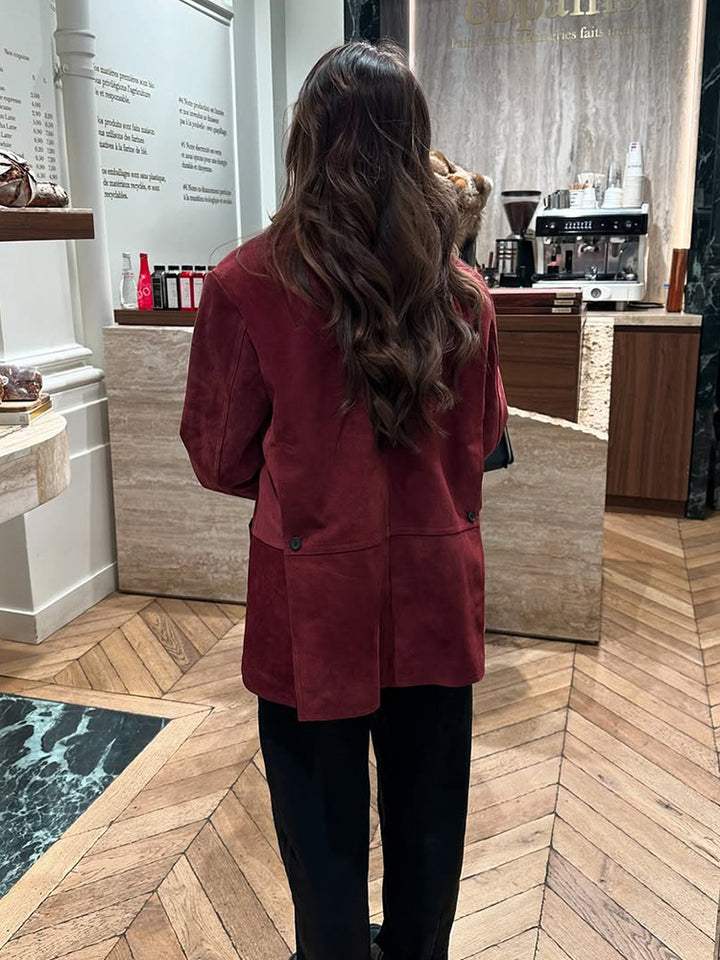 Damen lockere Baumwolljacke Drune