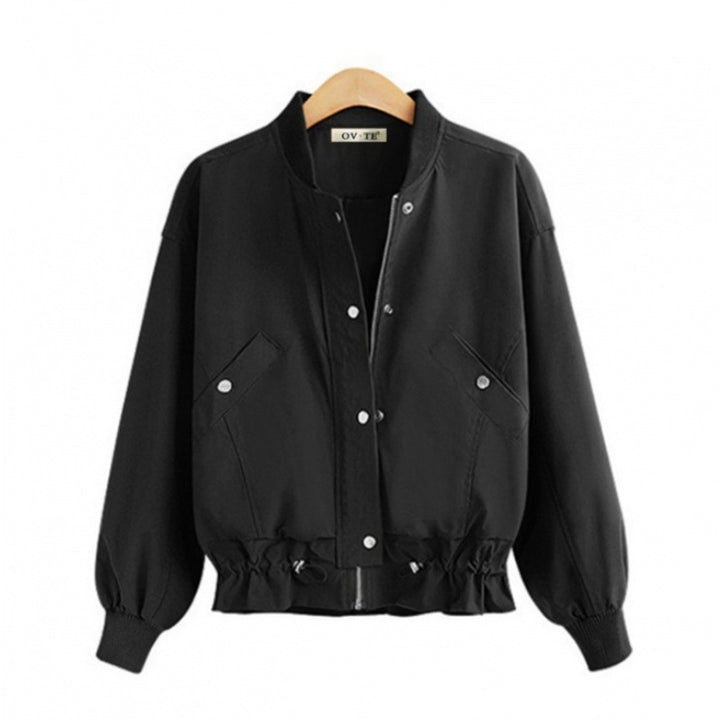 Damen Freizeitjacke mit elastischem Bund und praktischen Taschen Drune