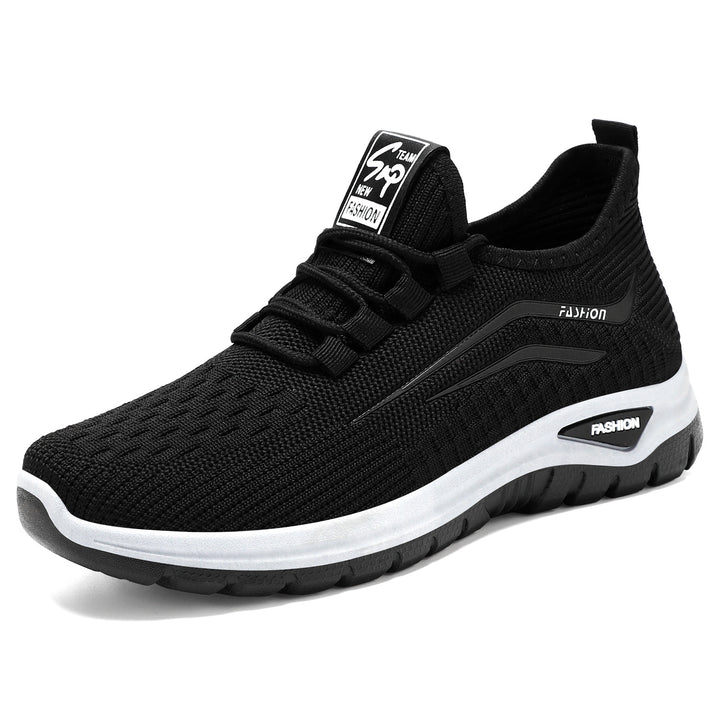 Damen nan leichter atmungsaktiver Strick-Sneaker mit dämpfender Komfortsohle Drune