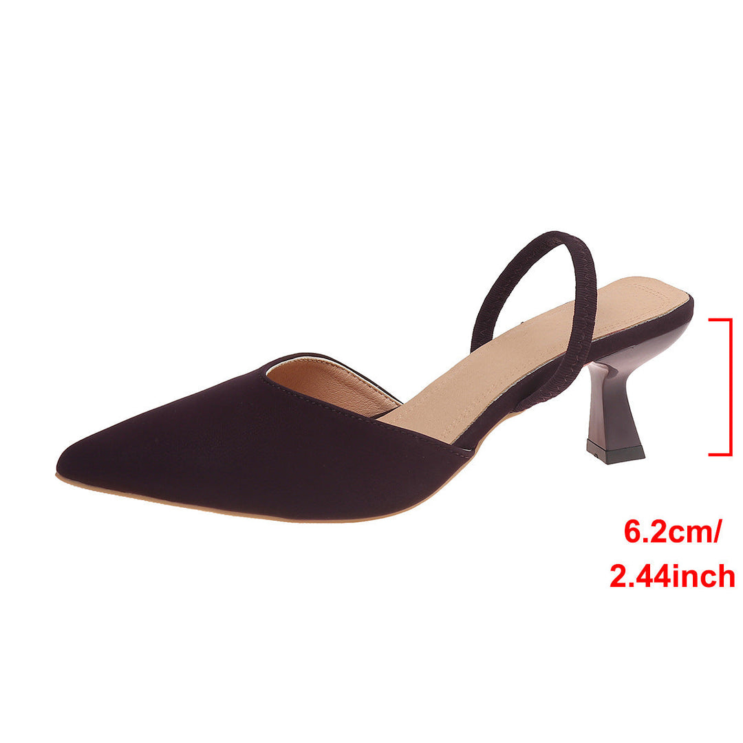Damen Slingback-Pumps mit elegantem Stiletto-Absatz und spitzem Design Drune