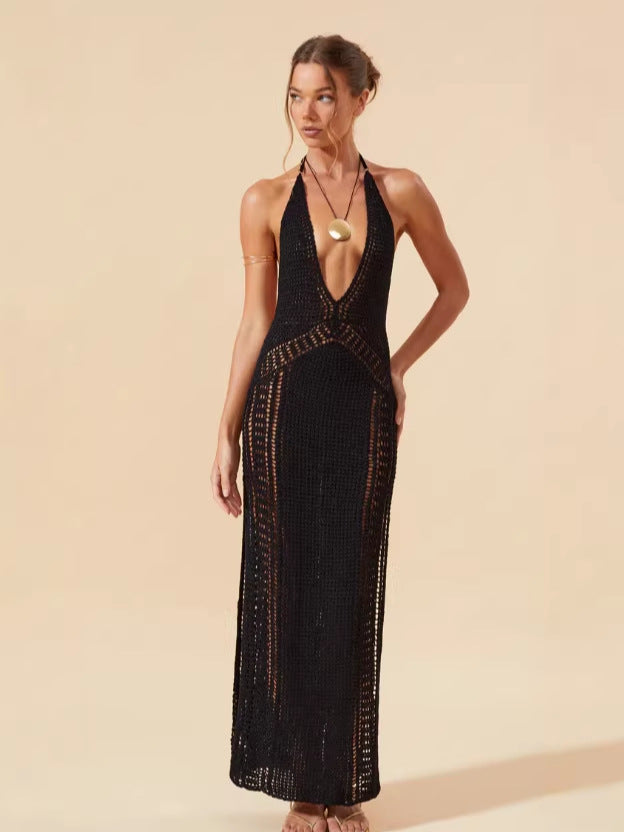 Damen Maxi-Strandkleid Drune