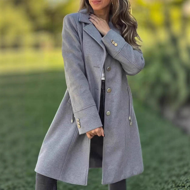 Damen modische Übergangsjacke mit italienischem Schnitt und eleganten Details Drune