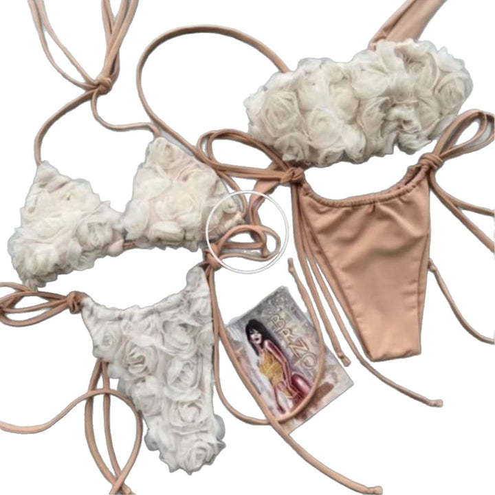 Damen Bikiniset mit floralem Design Drune