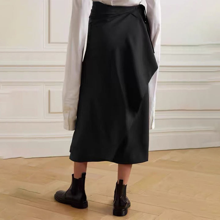 Damen eleganter Bleistiftrock mit raffinierten Details Drune