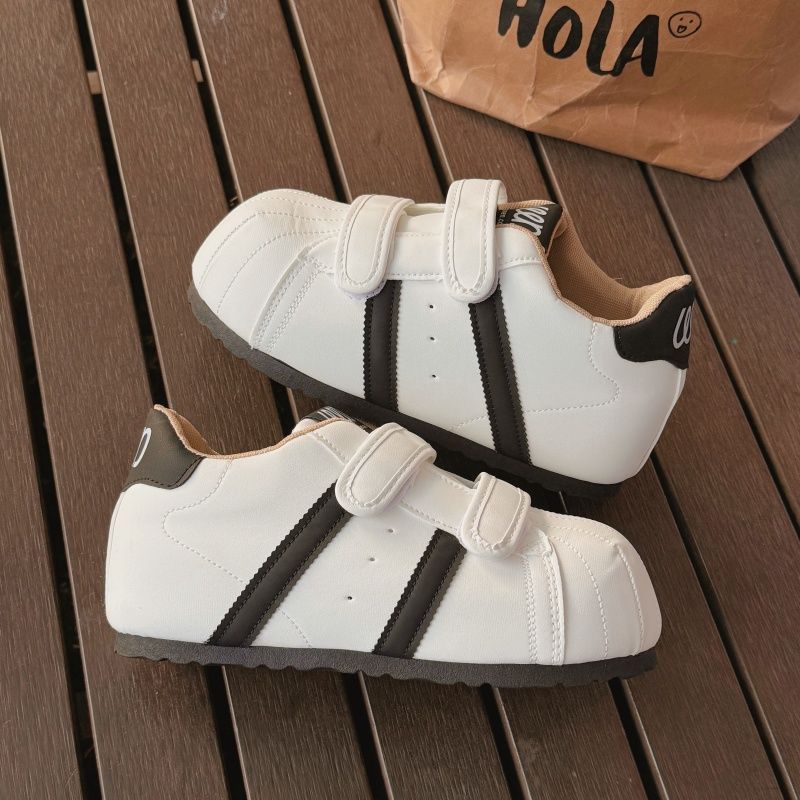 Damen Sneakers mit doppeltem Klettverschluss und gepolsterter Innensohle Drune