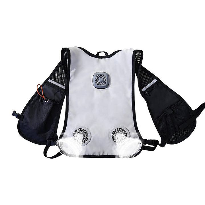 Unisex nan leichte kühlende Jacke mit integrierter Ventilator-Technologie und Kapuze Drune