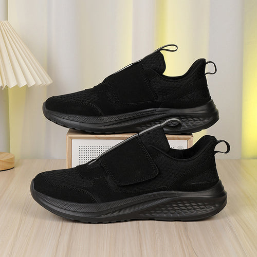 Herren nan urbaner Slip-On-Sneaker mit Klett-Frontverschluss, elastischem Zugsystem und mehrschichtiger Dämpfung Drune