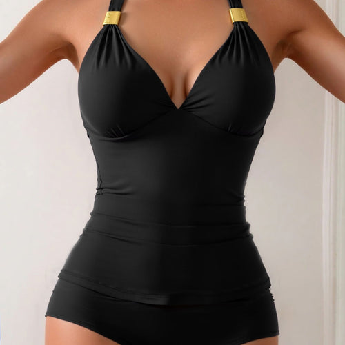 Damen Tankini mit elegantem Halterneck-Design Drune