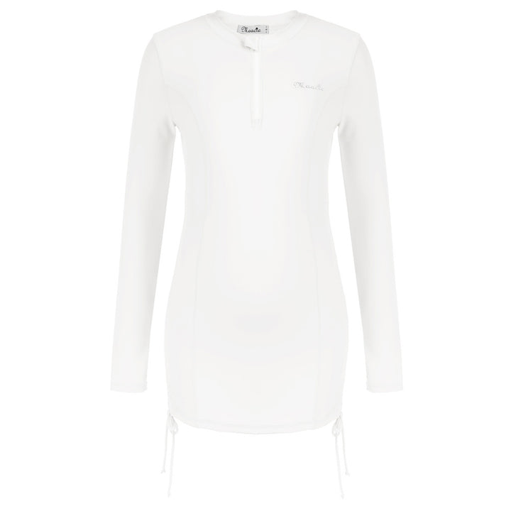 Damen Langarm Rashguard mit Kordelzug und UV-Schutz Drune