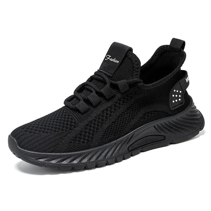 Damen nan nahtloser Flyknit-Comfort-Laufschuh mit elastischem Sockeneinstieg und reaktiver Leichtlaufsohle Drune