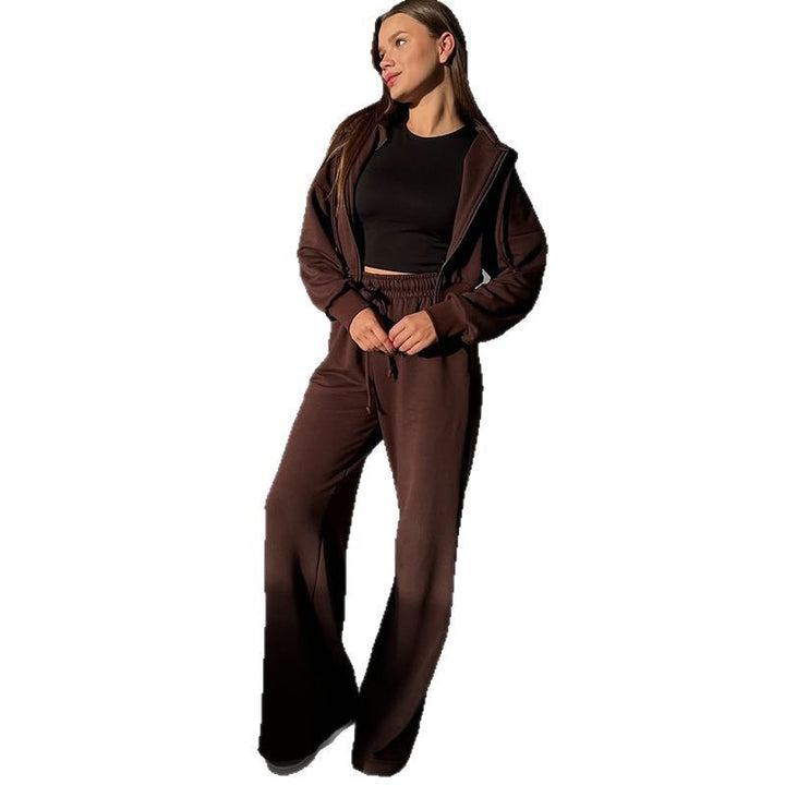 Damen lässiger Hoodie-Jumpsuit Drune