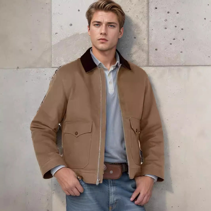 Herren klassische Freizeitjacke Drune