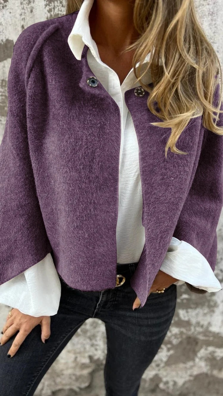 Drune | Kurzer Cashmere-Mantel