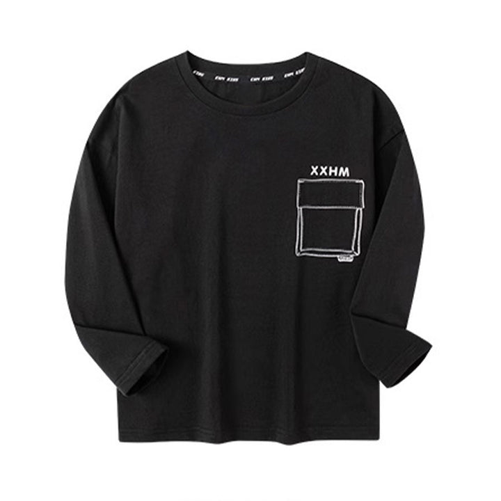 Jungen Langarmshirt mit coolem Grafikdruck Drune