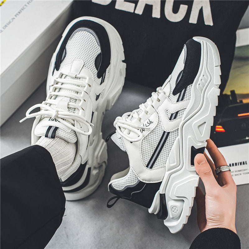 Damen Sportliche Sneaker mit atmungsaktivem Obermaterial und dämpfender Sohle Drune