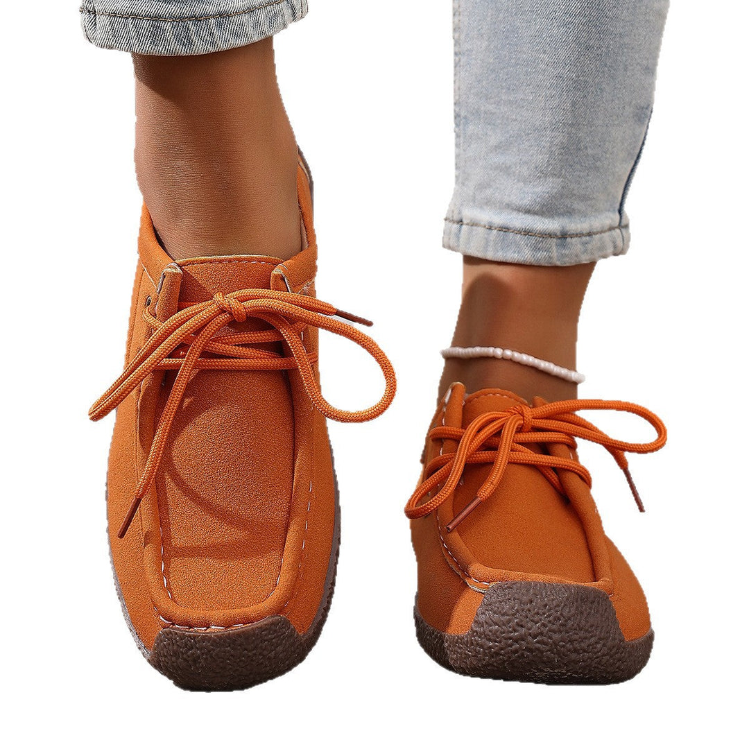 Damen Sneakers im lässigen Design mit komfortabler Schnürung und rutschfester Sohle Drune