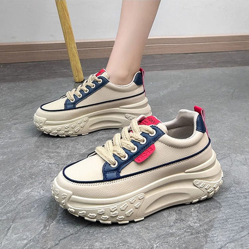 Damen Chunky Sneakers mit innovativer Sohle und strapazierfähigem Obermaterial Drune