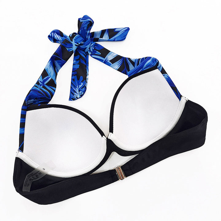 Damen Hochtaillierter Bikini mit gepolstertem Oberteil Drune