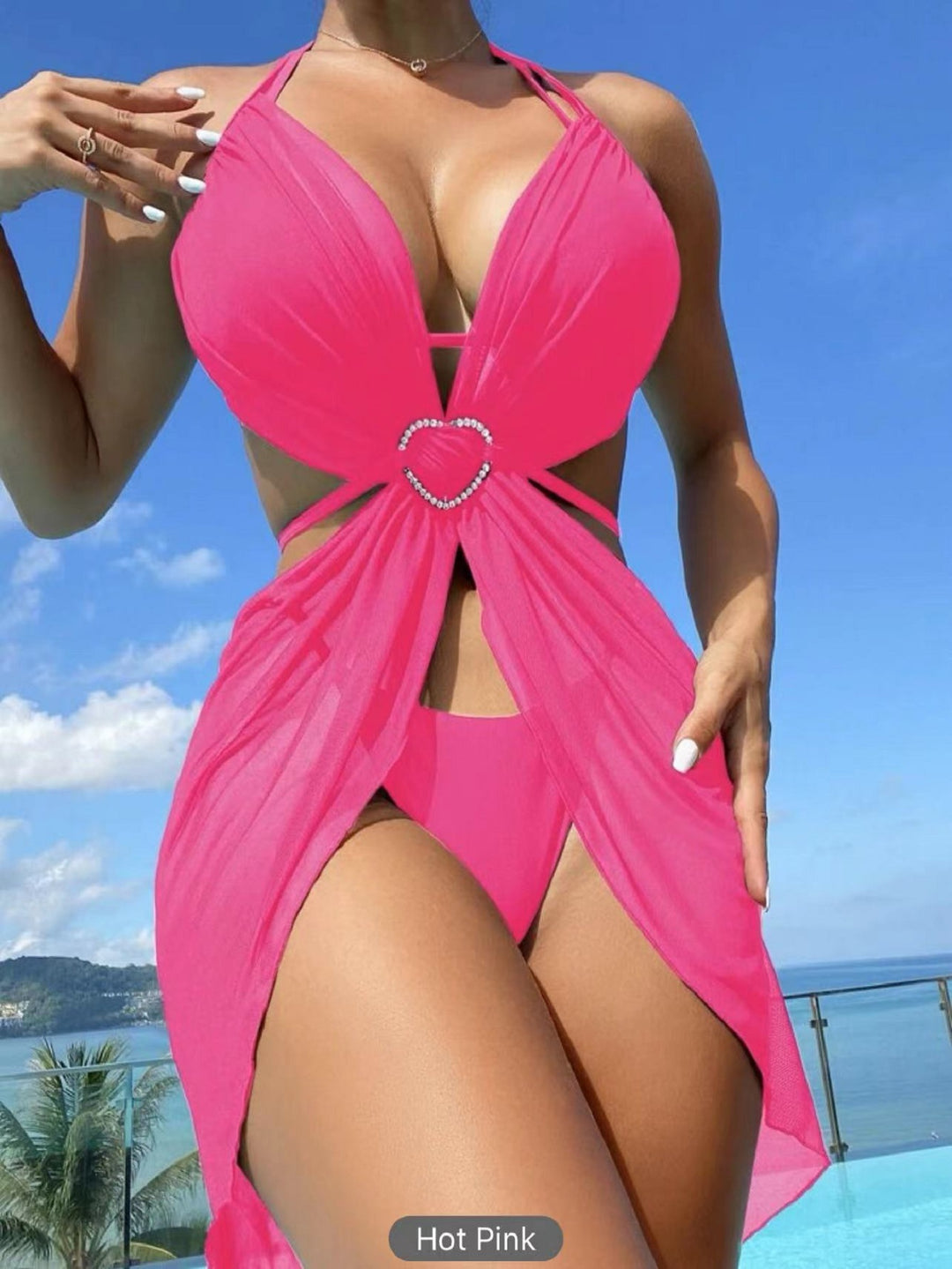 Damen Strandkleid Drune