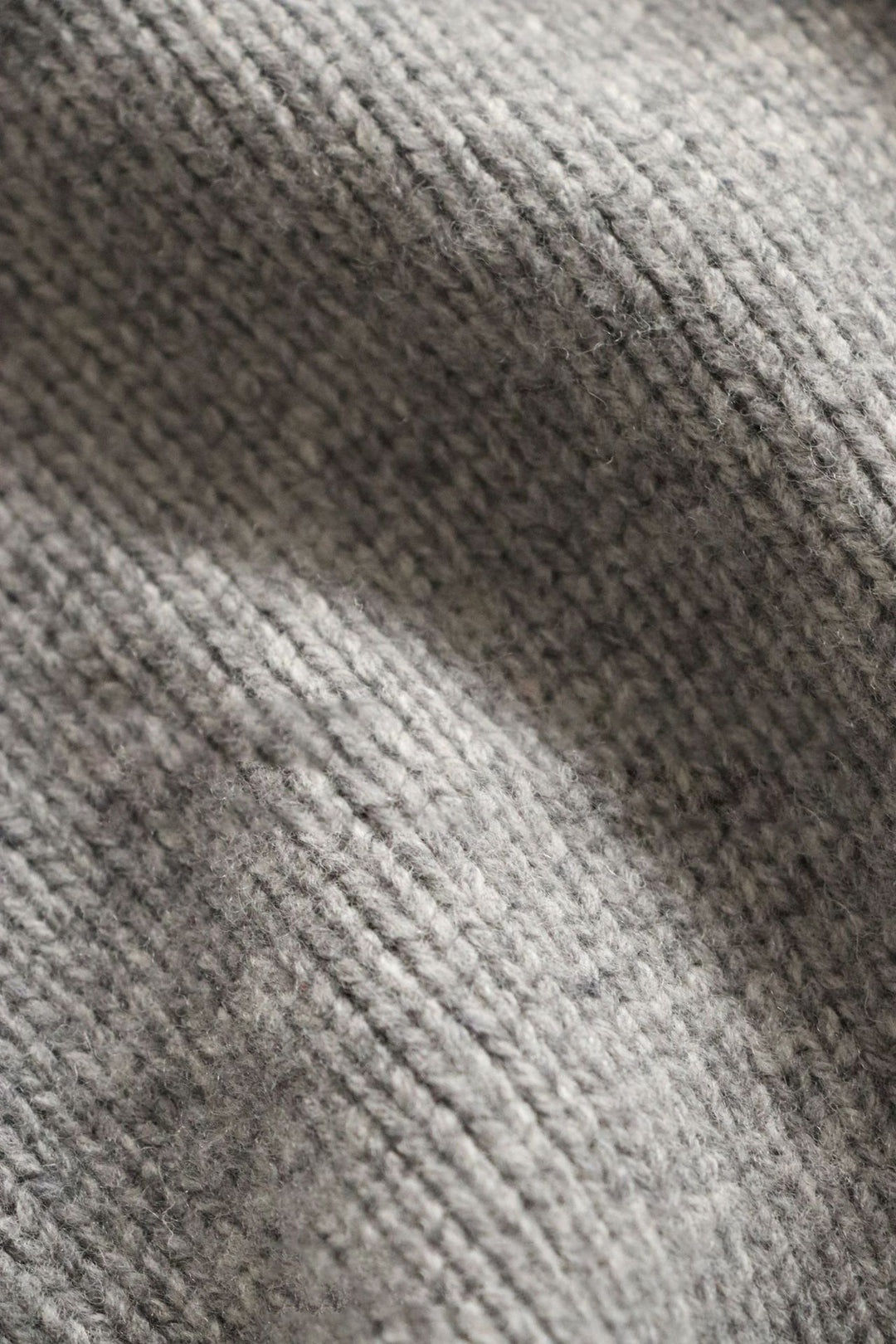 Damen Langärmliger Strickpullover mit hohem Kragen Drune