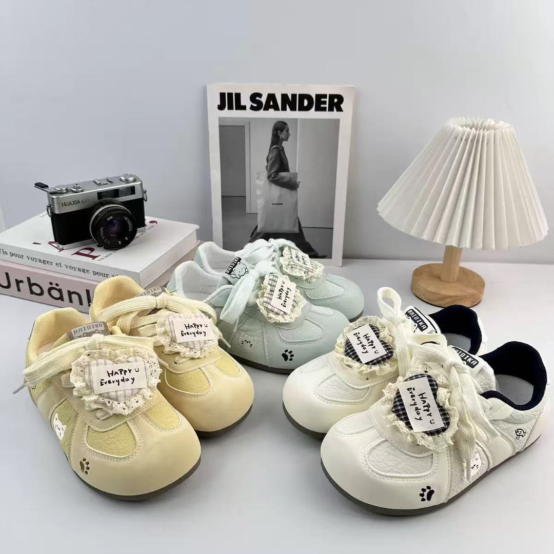 Damen Sneakers mit verspieltem Tierdesign und bequemer Sohle Drune