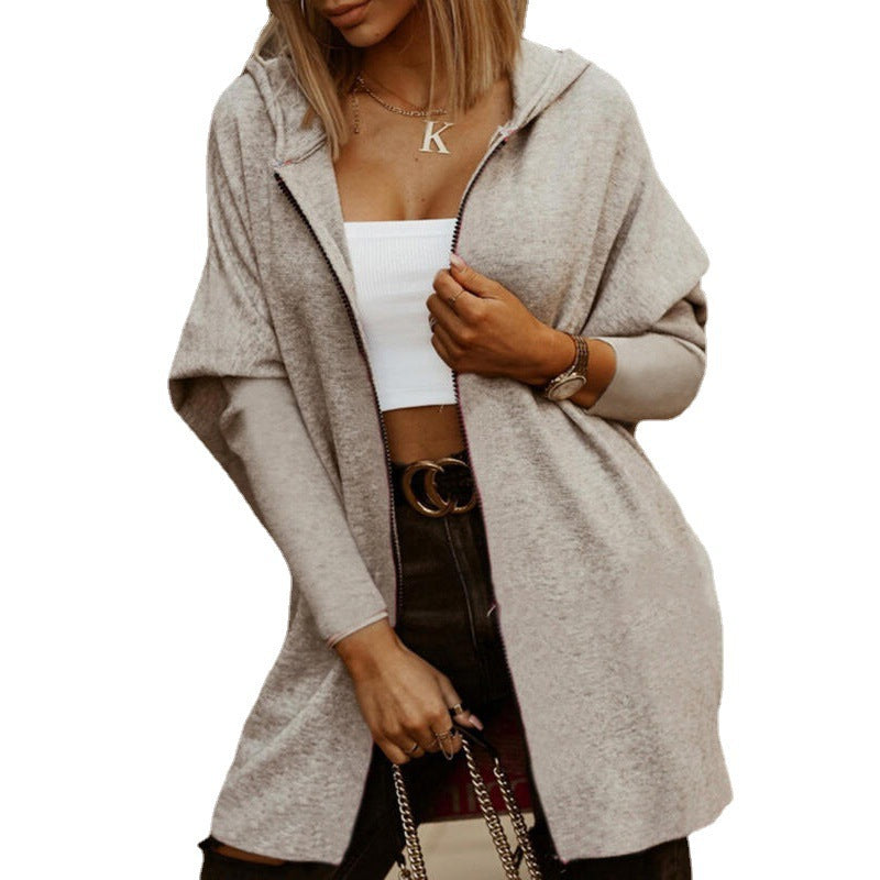 Damen Kapuzenjacke im lässigen Oversized-Schnitt Drune