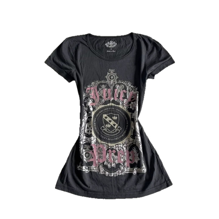 Damen Trendiges Graphic T-Shirt Drune