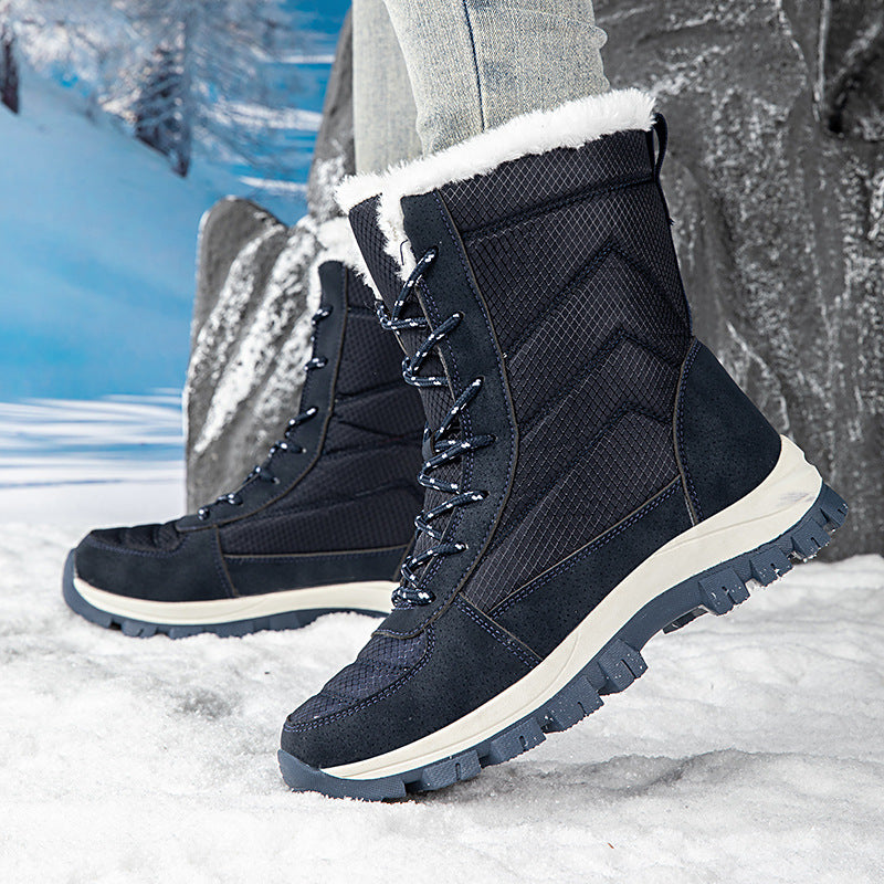 Damen Winterstiefel mit rutschfester Sohle und isolierendem Innenfutter Drune