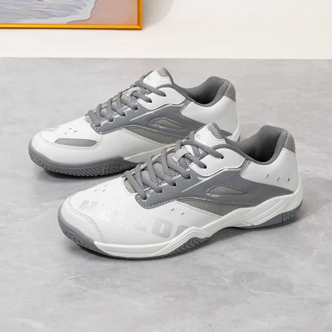 Unisex nan leichte atmungsaktive Indoor-Tennisschuhe mit stoßdämpfender Gummisohle Drune