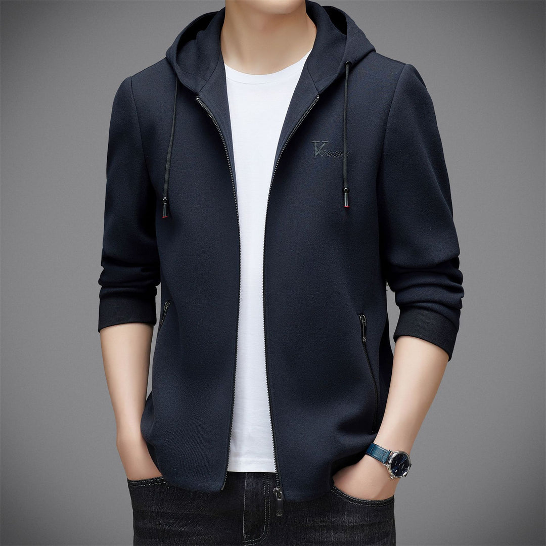 Herren modische Sweatjacke mit praktischen Taschen und lässigem Schnitt Drune