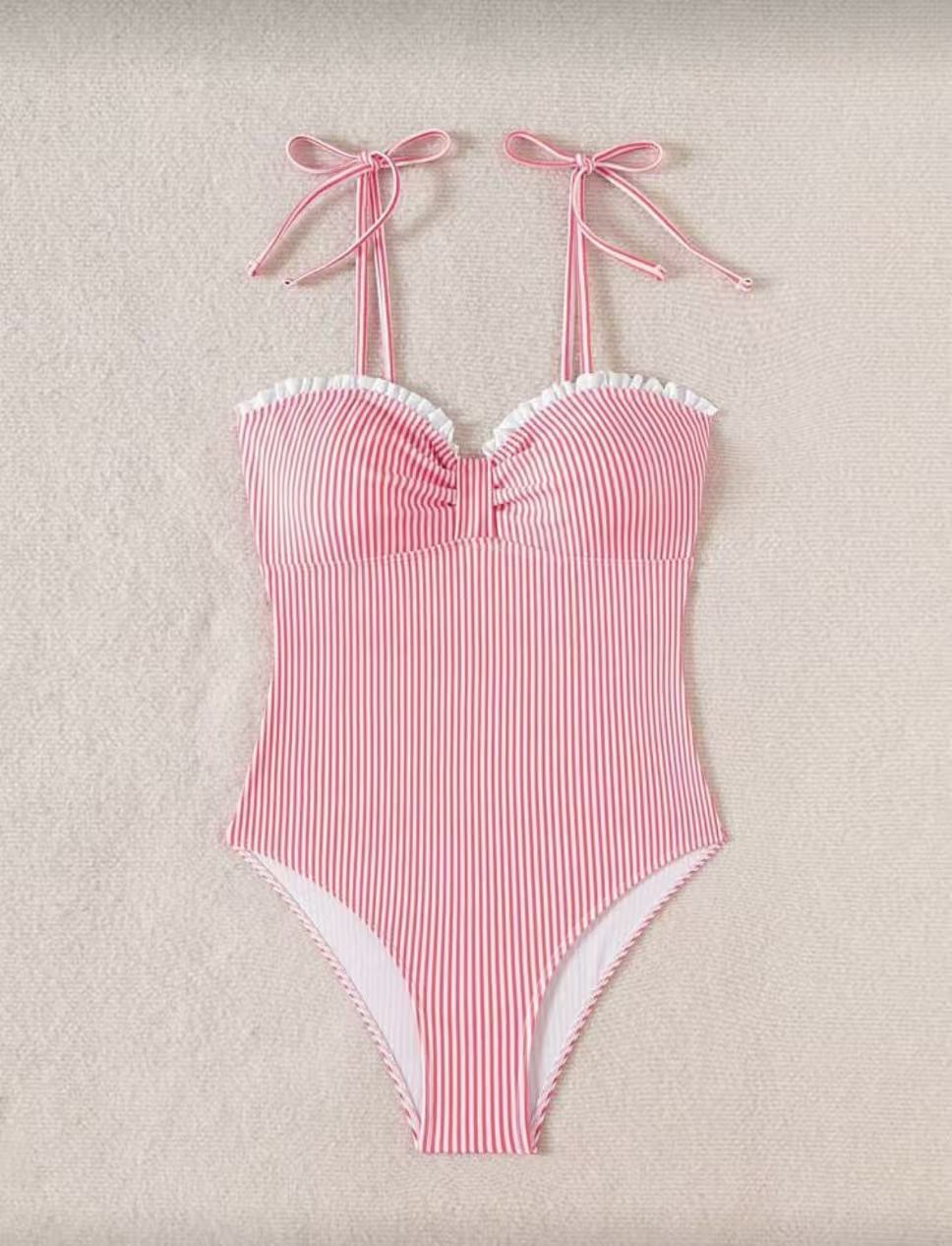 Damen Einteiliges Badeoutfit mit eleganten Raffungen Drune