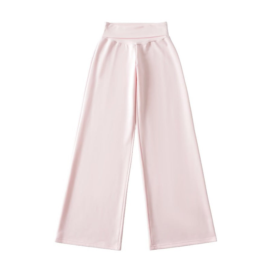 Damen Weite Jogginghose mit hohem Bund und sanfter Textur Drune