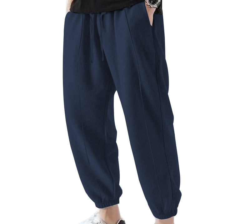 Herren Jogginghose aus atmungsaktivem Material mit verstellbarem Bund Drune