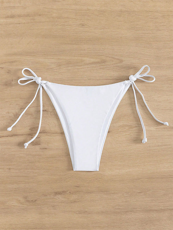 Damen Triangel-Bikini mit verstellbaren Bindebändern und elegantem Schnitt Drune