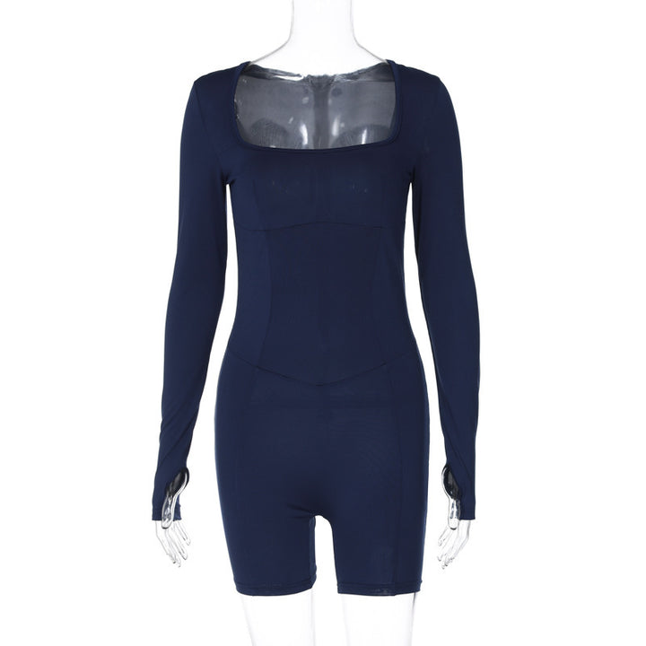 Damen Sportliche Langarm-Jumpsuit Drune